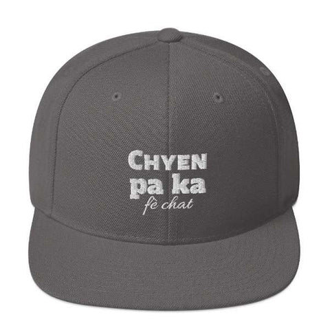 Image of casquette chyen pa ka fè chat 3