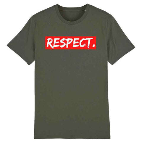 Image of respect t-shirt homme
