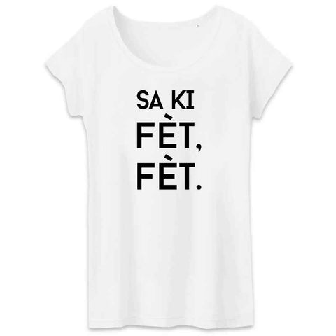 Image of sa ki fet fet tshirt femme