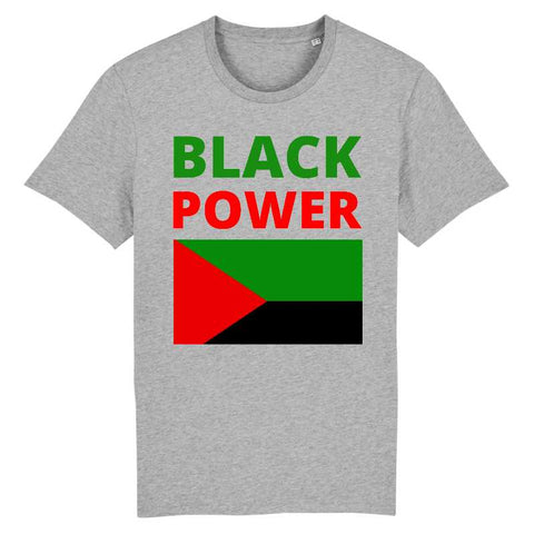 Image of black power martinique madinina tshirt homme