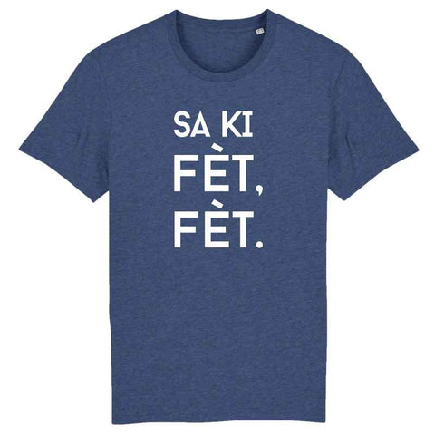 Image of tshirt homme sa ki fet fet