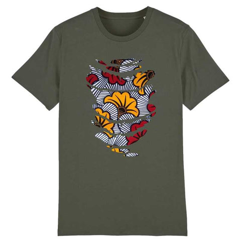 Image of tshirt wax fleurs de mariage homme