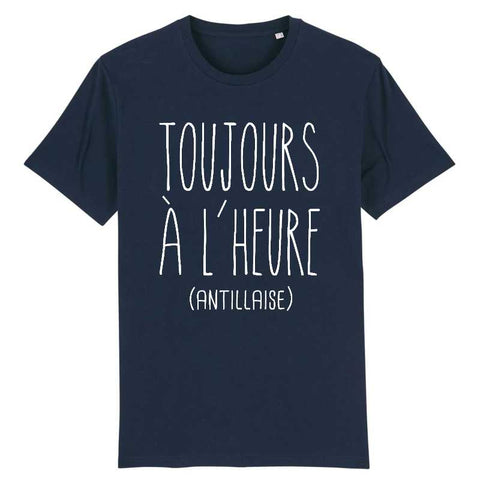 Image of t-shirt homme toujours à l'heure