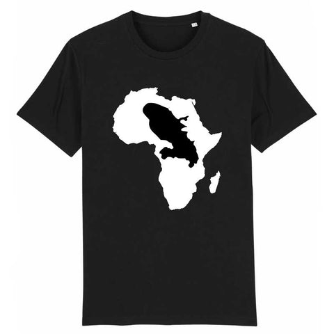 Image of tshirt homme carte afrique martinique