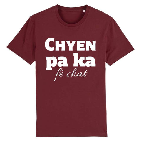 Image of Chyen pa ka fè chat homme