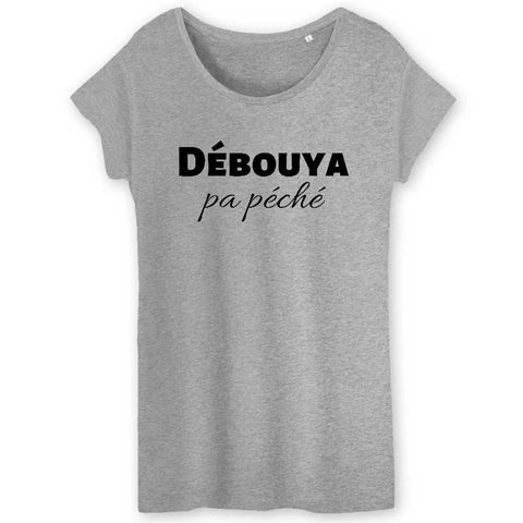 Image of débouya pa péché tshirt femme