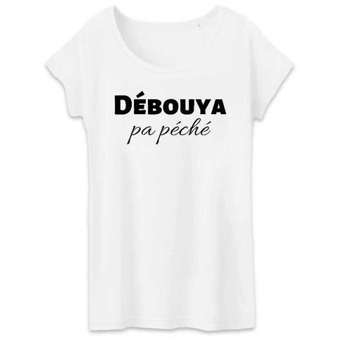 Image of tshirt femme débouya pa péché