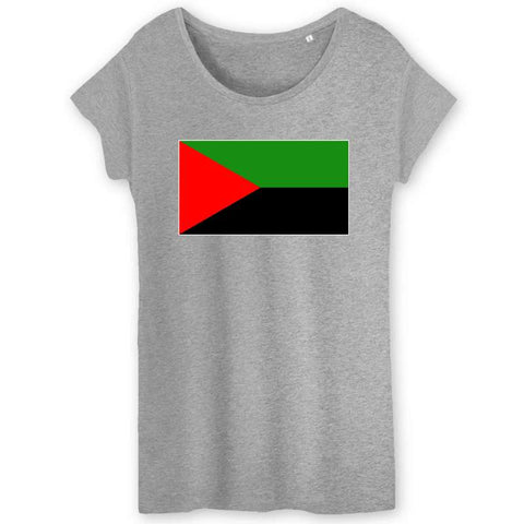 Image of drapeau independantiste martinique tshirt femme