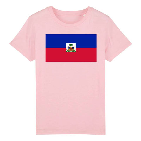 Image of drapeau haiti t-shirt enfant