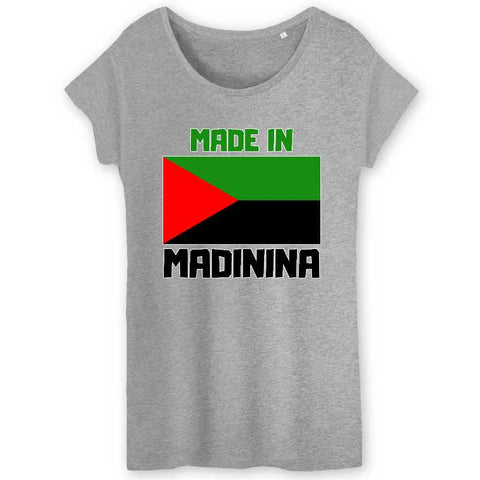 Image of made in madinina tshirt femme