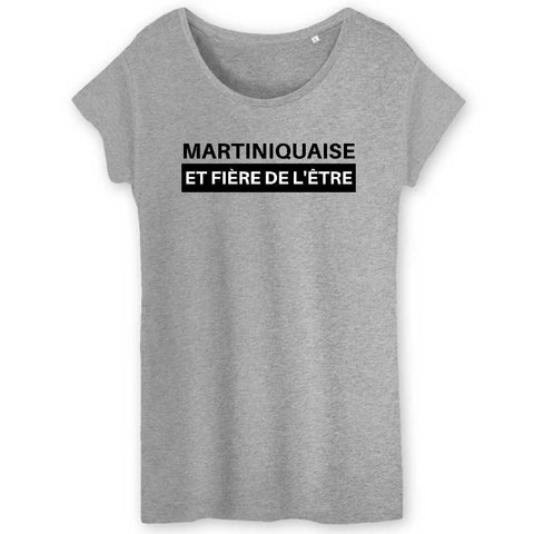 Image of martiniquaise et fière de l'être tshirt femme