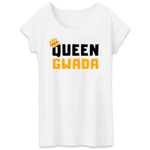 Image of queen gwada tshirt femme