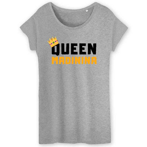 Image of queen madinina tshirt femme