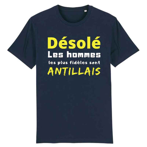 Image of t-shirt désolé les hommes antillais homme