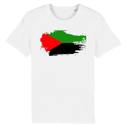 Image of tshirt homme drapeau martinique effet tshirt déchiré