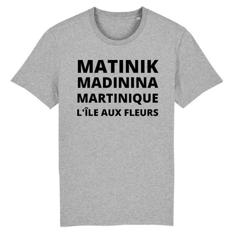 Image of matinik madinina martinique tshirt homme