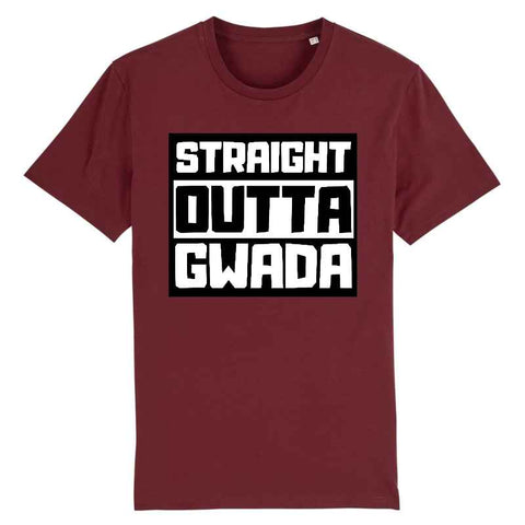 Image of tshirt straight outta gwada homme