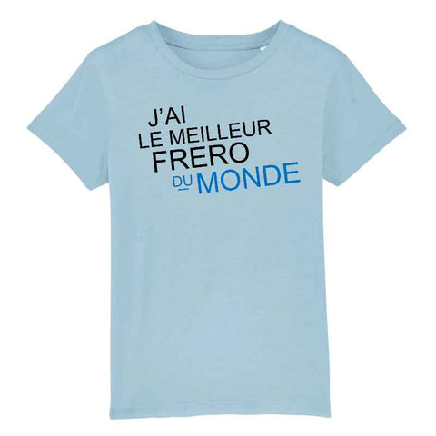 Image of t-shirt enfant j'ai le meilleur frero du monde