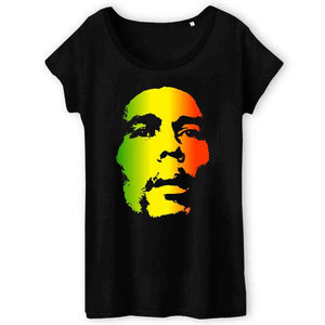 tshirt femme bob marley