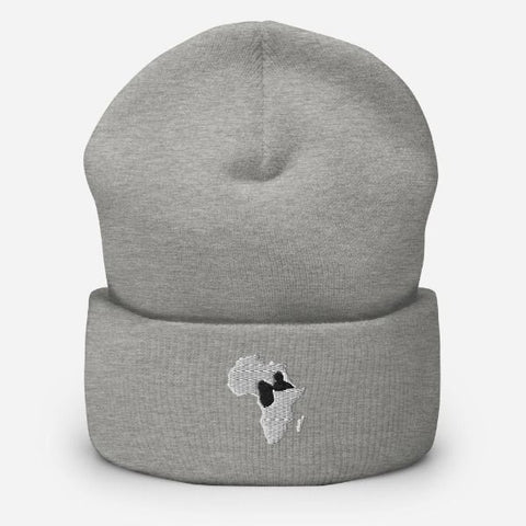 Image of afrique guadeloupe bonnet gris