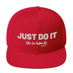 Casquette Snapback - Just do it ou ja konèt.