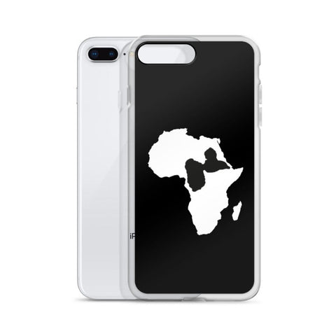 Image of Coque iPhone 7 plus 8 plus union Afrique Guadeloupe