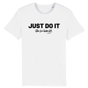 T-Shirt Homme - Just do it Ou ja konèt.