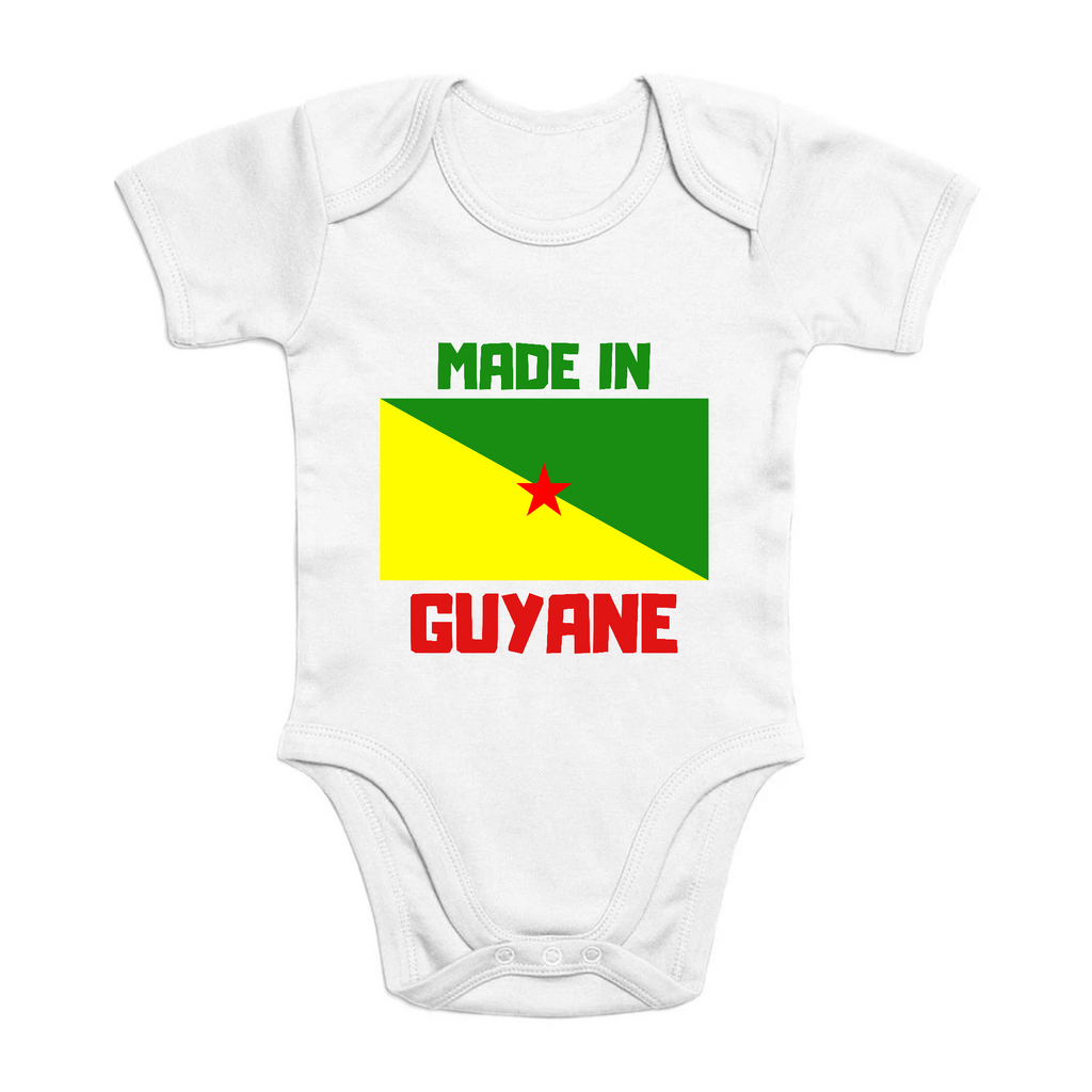 Body Bébé - Coton Bio - Made in Guyane