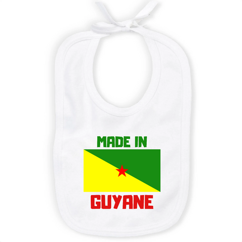 Bavoir Bébé - Coton Bio - Made in Guyane
