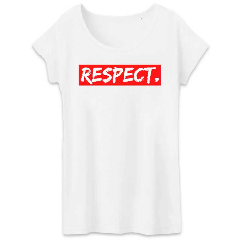 tshirt femme respect
