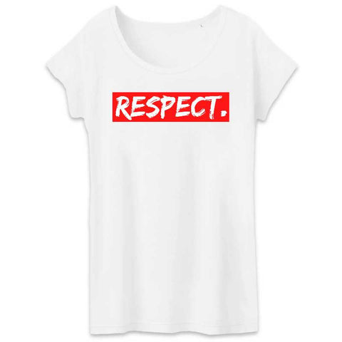 Image of tshirt femme respect