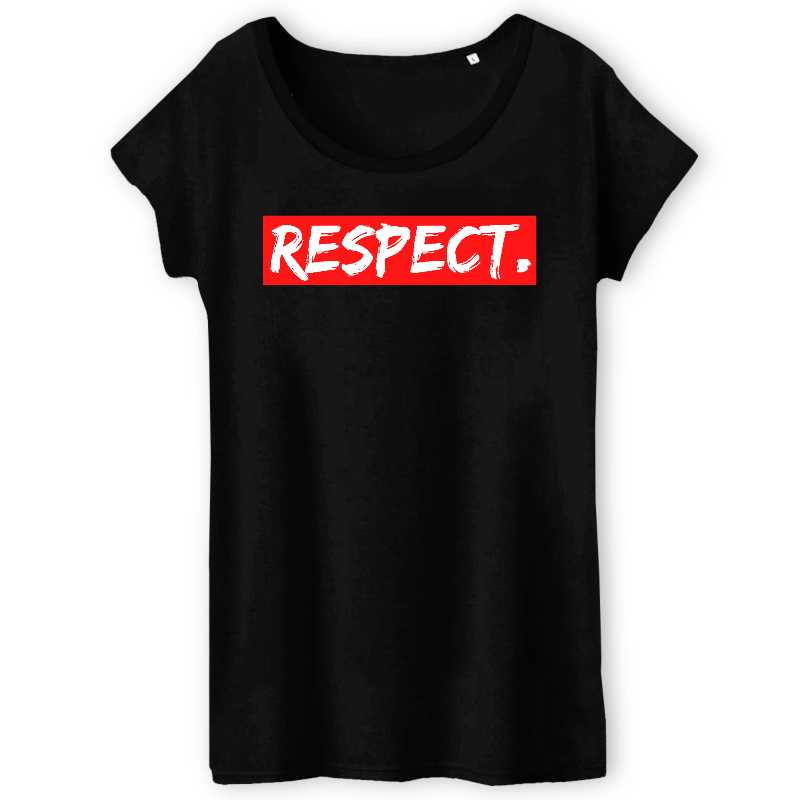 t-shirt femme respect