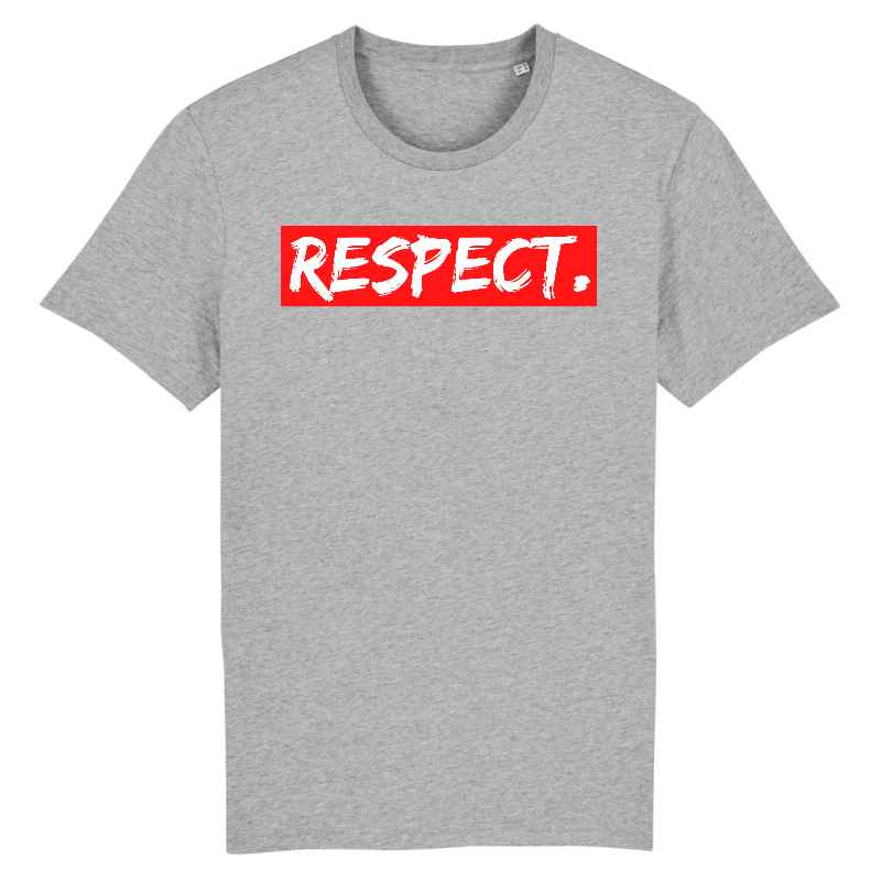 t-shirt homme respect 