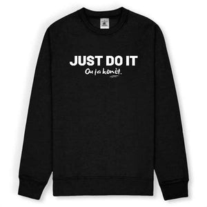 sweat just do it ou ja konet