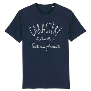 tshirt homme caractère d'antillais tout simplement