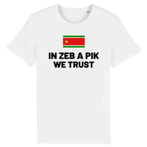 tshirt homme in zeb a pik we trust