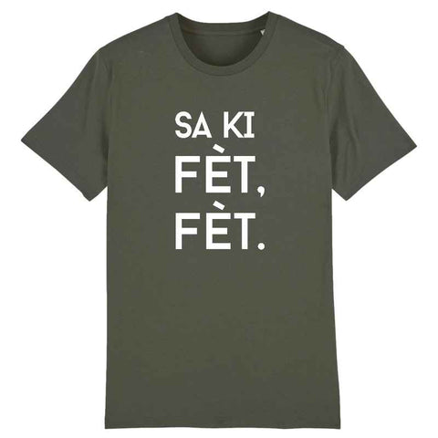 Image of t-shirt homme sa ki fet fet