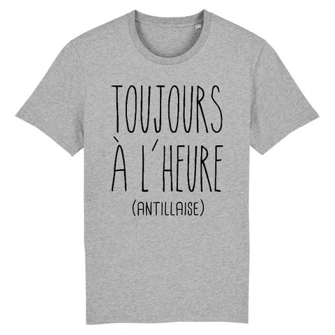 Image of toujours à l'heure homme t-shirt 