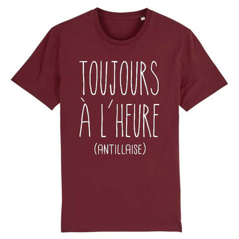 Image of toujours à l'heure t-shirt homme 