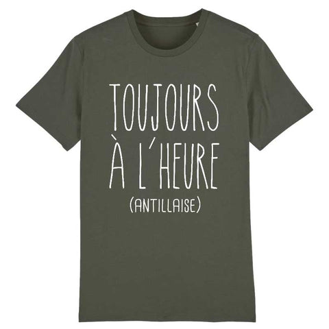 Image of toujours à l'heure homme tshirt 
