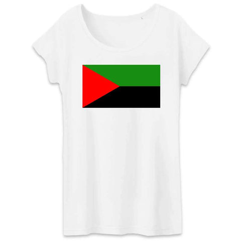 Image of t-shirt femme drapeau independantiste martinique