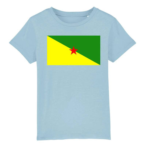 Image of tshirt drapeau independantiste guyane enfant