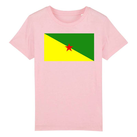 Image of drapeau independantiste guyane t-shirt enfant