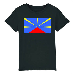 T-Shirt Enfant - Drapeau indépendantiste Réunion
