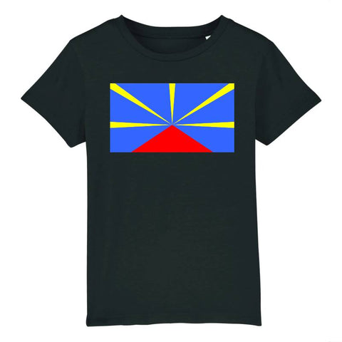 Image of T-Shirt Enfant - Drapeau indépendantiste Réunion