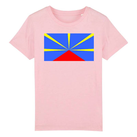 Image of T-Shirt Enfant - Drapeau indépendantiste Réunion