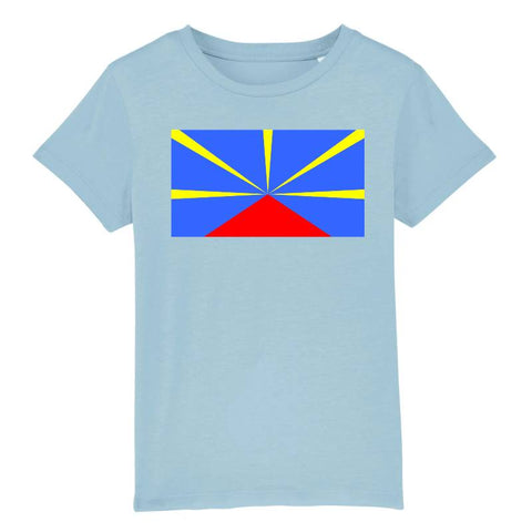 Image of T-Shirt Enfant - Drapeau indépendantiste Réunion