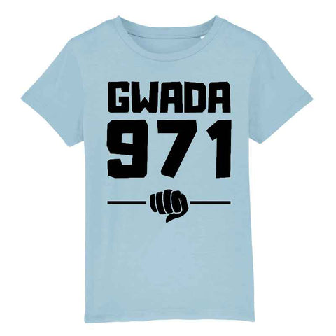 Image of t-shirt enfant gwada guadeloupe 971