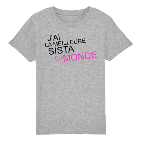 Image of tshirt enfant  j'ai la meilleure sista