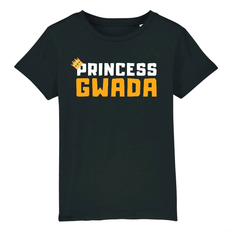 t-shirt enfant princess gwada